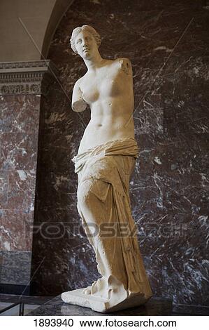 The Venus De Milo In The Louvre Museum; Paris, France View Large Photo Image Stock Image - The Venus De Milo In The Louvre Museum; Paris, France. Fotosearch