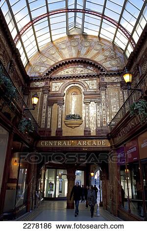 The Victorian Central Arcade in Newcastle's Grainger Town; Newcastle, England View Large Photo Image Stock Photograph - The Victorian Central Arcade in Newcastle's Grainger Town; Newcastle, England. Fotosearch