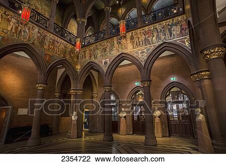 The William Hole entrance hall frieze, Scottish National Portrait Gallery; Edinburgh, Scotland View Large Photo Image Stock Image - The William Hole entrance hall frieze, Scottish National Portrait Gallery; Edinburgh, Scotland. Fotosearch