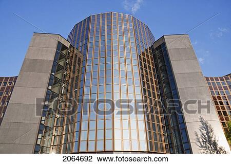 The Winston Churchill Building Of The European Parliament, Strasbourg, France View Large Photo Image Stock Image - The Winston Churchill Building Of The European Parliament, Strasbourg, France. Fotosearch
