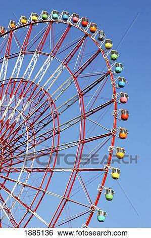 The Wonder Wheel At Odaiba View Large Photo Image Stock Photograph - The Wonder Wheel At Odaiba. Fotosearch