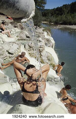 Thermal Sulpherous Spa View Large Photo Image Stock Image - Thermal Sulpherous Spa. Fotosearch