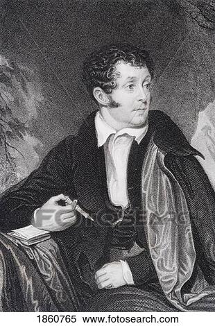 Thomas Campbell 1777 To 1844 Scottish Poet Author Of The Pleasures Of Hope Engraver Joseph Jenkins After D. Mc Clise View Large Photo Image Stock Photography - Thomas Campbell 1777 To 1844 Scottish Poet Author Of The Pleasures Of Hope Engraver Joseph Jenkins After D. Mc Clise. Fotosearch
