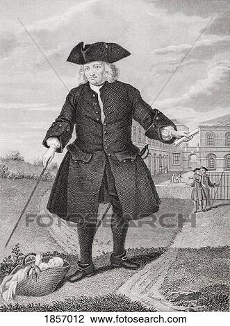 Thomas Coram, 1668? -1751. English Philanthropist And Colonizer. Founder Of The Foundling Hospital London In 1739. Engraved By J. W. Cook After Painting By B. Nebot View Large Photo Image Stock Image - Thomas Coram, 1668? -1751. English Philanthropist And Colonizer. Founder Of The Foundling Hospital London In 1739. Engraved By J. W. Cook After Painting By B. Nebot. Fotosearch