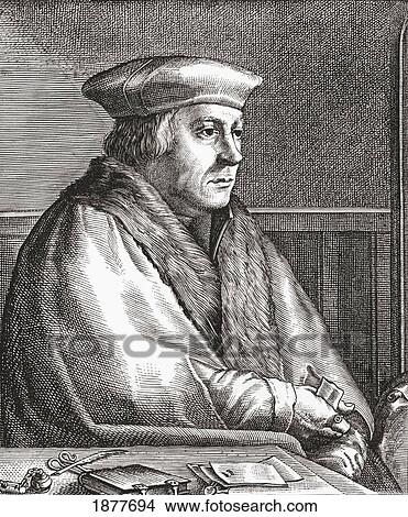 Picture - Thomas Cromwell, 1St Earl Of Essex, C. 1485 To 1540. English Statesman And Chief Minister To King Henry Viii. From The Book Short History Of The English People By J. R. Green, Published London 1893.. Fotosearch