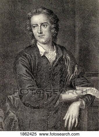 Stock Photography - Thomas Gray 1716 ÃƒÆ’Ã‚Â» 1771 English Poet, Classical Scholar And University Professor After Painting By John Giles Eccardt From Memoirs Of Eminent Etonians By Sir Edward Creasy Published London 1876. Fotosearch
