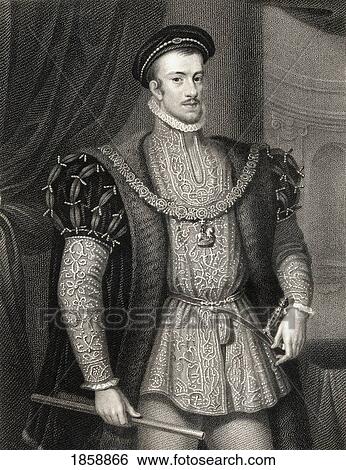 Stock Photograph - Thomas Howard 4Th Duke Of Norfolk, 1536-1572. English Statesman And Benefactor. From The Book ÃƒÂ¢Ã¢â€šÂ¬Ã…â€œLodgeÃƒÂ¢Ã¢â€šÂ¬Ã¢â€žÂ¢S British PortraitsÃƒÂ¢Ã¢â€šÂ¬Ã‚Â Published London 1823.. Fotosearch