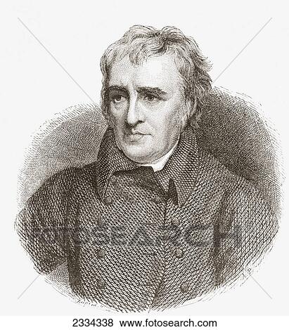 Stock Photo - Thomas Stothard, 1755 -1834. English Artist, Illustrator And Engraver. From Histoire Des Peintres, ÃƒÆ’Ã¢â‚¬Â°Cole Anglaise, Published 1867. Fotosearch