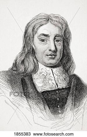 Stock Image - Thomas Sydenham 1624-1689 English Physician From Old England's Worthies By Lord Brougham And Others Published London Circa 1880's. Fotosearch