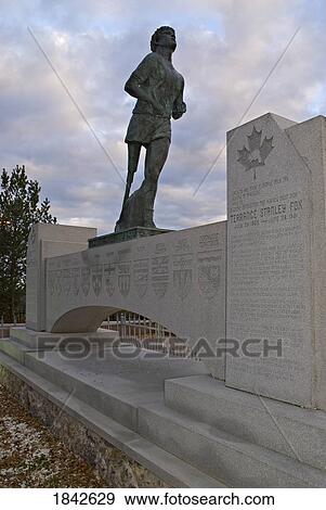 Stock Photo - Thunder Bay, Ontario, Canada; Terry Fox Memorial. Fotosearch