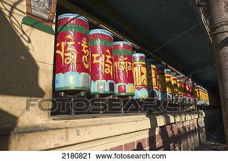 Tibetan Buddhist Temple Dharamsala India View Large Photo Image Stock Image - Tibetan Buddhist Temple Dharamsala India. Fotosearch