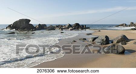 Tide On The Beach; Sayulita Mexico View Large Photo Image Stock Photograph - Tide On The Beach; Sayulita Mexico. Fotosearch