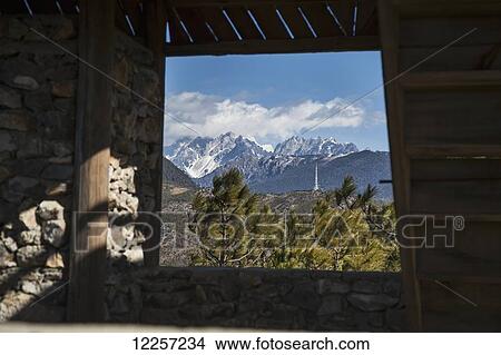 Tiger Leaping Gorge; Lijiang, Yunnan Province, China View Large Photo Image Picture - Tiger Leaping Gorge; Lijiang, Yunnan Province, China. Fotosearch