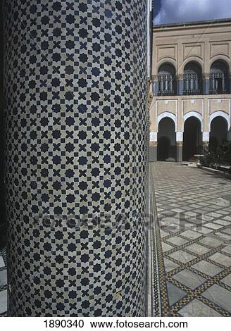 Stock Image - Tiled Wall Detail. Fotosearch