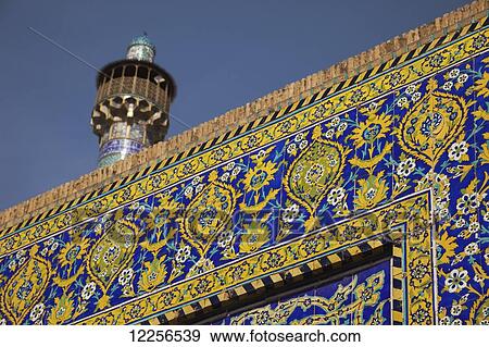 Tilework on walls of Imam Mosque, Imam Square; Isfahan, Iran View Large Photo Image Stock Photo - Tilework on walls of Imam Mosque, Imam Square; Isfahan, Iran. Fotosearch