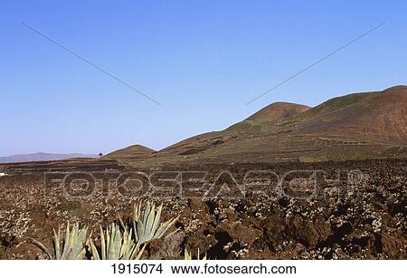 Timanfaya National Park View Large Photo Image Picture - Timanfaya National Park. Fotosearch