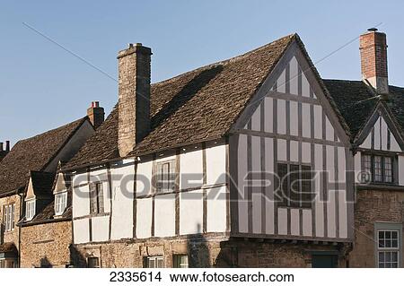 Timbered House; Wiltshire, England View Large Photo Image Picture - Timbered House; Wiltshire, England. Fotosearch