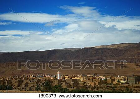 Stock Image - Tinerhir, Todra Valley. Fotosearch