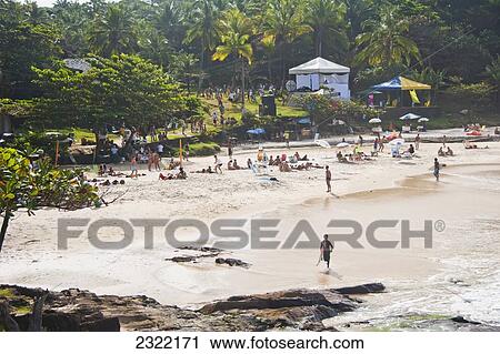 Tiririca Beach, Beach popular among surfers; Itacare, Bahia, Brazil View Large Photo Image Stock Image - Tiririca Beach, Beach popular among surfers; Itacare, Bahia, Brazil. Fotosearch