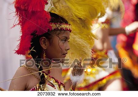 Tobas Dancer Wearing An Elaborate Feather Headdress And Costume In The Procession Of The Carnaval De Oruro, Oruro, Bolivia View Large Photo Image Stock Image - Tobas Dancer Wearing An Elaborate Feather Headdress And Costume In The Procession Of The Carnaval De Oruro, Oruro, Bolivia. Fotosearch