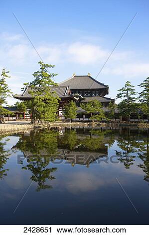 Todai-Ji Temple; Nara, Japan View Large Photo Image Stock Image - Todai-Ji Temple; Nara, Japan. Fotosearch