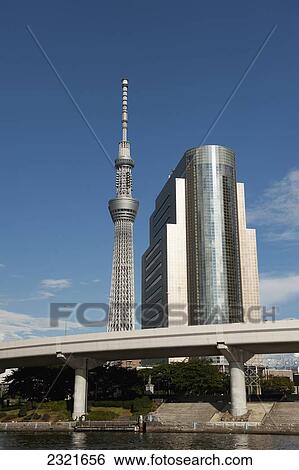 Stock Photograph - Tokyo Skytree; Tokyo, Japan. Fotosearch