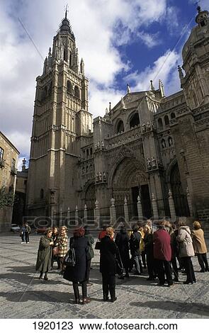 Toledo Cathedral Of Saint Mary; Toledo, Castile-La Mancha, Spain View Large Photo Image Stock Image - Toledo Cathedral Of Saint Mary; Toledo, Castile-La Mancha, Spain. Fotosearch