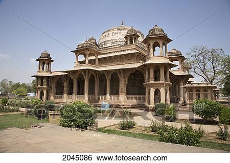 Tomb Of Mohammed Gaus, Gwalior, Madhya Pradesh, India View Large Photo Image Stock Photograph - Tomb Of Mohammed Gaus, Gwalior, Madhya Pradesh, India. Fotosearch