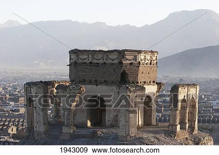 Stock Photo - Tomb Of Sultan Mohammad On The Tapa Maranjan Ridge In Kabul,, Afghanistan. Fotosearch