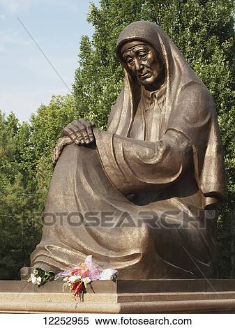 Stock Photography - Tomb of the Unknown Soldier, Independence Square; Tashkent, Uzbekistan. Fotosearch