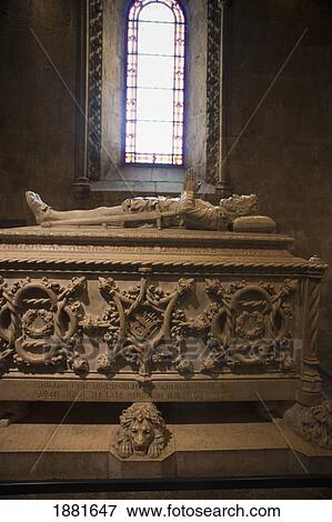 Stock Photo - Tomb Of Vasco Da Gama; Lisbon, Portugal. Fotosearch