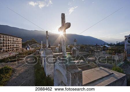 Tombs In The Yungay Cemetery, Yungay, Ancash, Peru View Large Photo Image Stock Image - Tombs In The Yungay Cemetery, Yungay, Ancash, Peru. Fotosearch