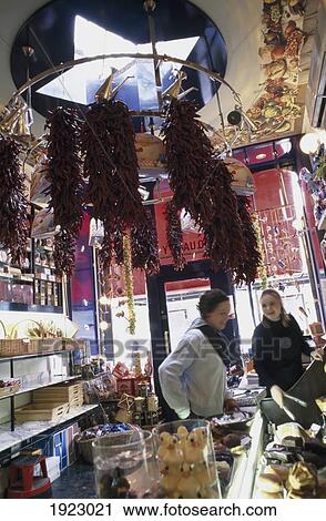 Stock Image - Tom's Market Caf?. Fotosearch