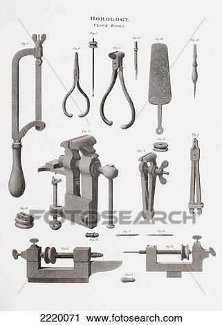 Tools For Making Clocks From 18Th And 19Th Centuries. From The Cyclopaedia Or Universal Dictionary Of Arts, Sciences And Literature By Abraham Rees, Published London 1820. View Large Photo Image Stock Image - Tools For Making Clocks From 18Th And 19Th Centuries. From The Cyclopaedia Or Universal Dictionary Of Arts, Sciences And Literature By Abraham Rees, Published London 1820.. Fotosearch