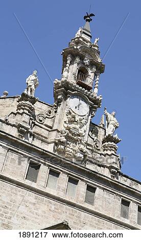 Top Of Baroque Building View Large Photo Image Stock Photo - Top Of Baroque Building. Fotosearch