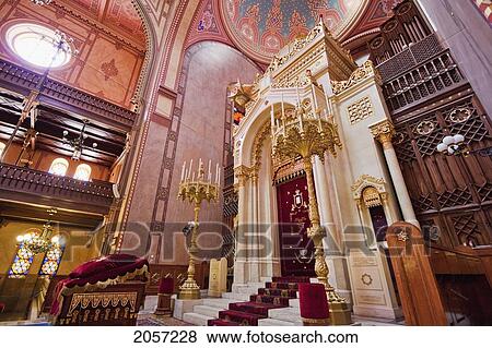 Torah Ark Of The Great Synagogue On Dohany Street, Budapest, Hungary View Large Photo Image Stock Photo - Torah Ark Of The Great Synagogue On Dohany Street, Budapest, Hungary. Fotosearch
