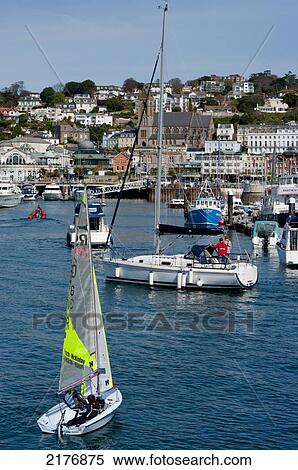 Torquay, Devon, Uk View Large Photo Image Stock Photography - Torquay, Devon, Uk. Fotosearch