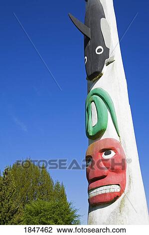 Totem Pole By William Shelton, State Capitol Grounds; Olympia, Washington, Usa View Large Photo Image Stock Image - Totem Pole By William Shelton, State Capitol Grounds; Olympia, Washington, Usa. Fotosearch