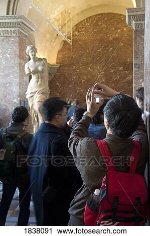 Tourist In Louvre; The Louvre, Paris, France View Large Photo Image Stock Image - Tourist In Louvre; The Louvre, Paris, France. Fotosearch