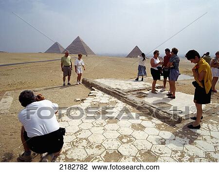 Tourist Taking Pictures, Giza, Egypt. View Large Photo Image Stock Image - Tourist Taking Pictures, Giza, Egypt.. Fotosearch