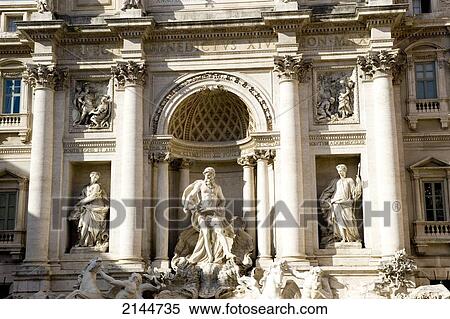 Tourists in front of Fontana di Trevi, Rome, Italy View Large Photo Image Stock Photography - Tourists in front of Fontana di Trevi, Rome, Italy. Fotosearch
