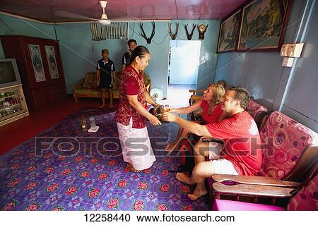 Tourists inside a local house in the floating village; Bandar Seri Begawan, Brunei View Large Photo Image Stock Image - Tourists inside a local house in the floating village; Bandar Seri Begawan, Brunei. Fotosearch