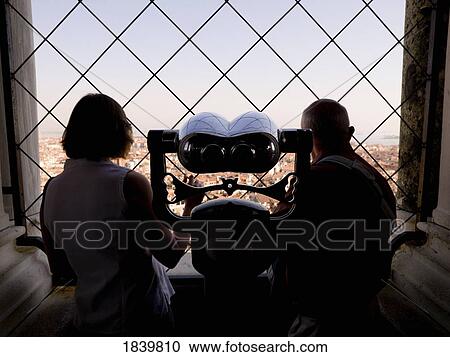 Tourists Looking At View; Venice, Italy View Large Photo Image Stock Image - Tourists Looking At View; Venice, Italy. Fotosearch