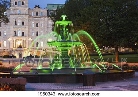 Tourny Fountain And The Quebec Parliament Buildings; Quebec City, Quebec, Canada View Large Photo Image Stock Image - Tourny Fountain And The Quebec Parliament Buildings; Quebec City, Quebec, Canada. Fotosearch