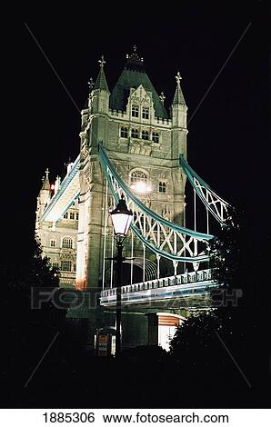 Tower Bridge At Night View Large Photo Image Stock Photograph - Tower Bridge At Night. Fotosearch