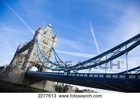 Tower bridge on the river Thames; London, England View Large Photo Image Stock Image - Tower bridge on the river Thames; London, England. Fotosearch