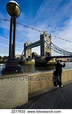 Tower bridge on the river Thames; London, England View Large Photo Image Stock Image - Tower bridge on the river Thames; London, England. Fotosearch