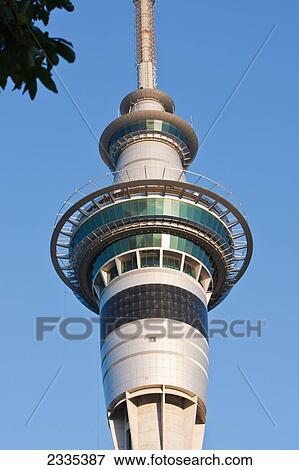 Stock Photo - Tower; New Zealand. Fotosearch