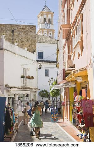Town Church, Marbella, Costa Del Sol, Malaga, Spain View Large Photo Image Stock Photograph - Town Church, Marbella, Costa Del Sol, Malaga, Spain. Fotosearch
