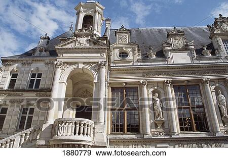 Town Hall Exterior View Large Photo Image Stock Photo - Town Hall Exterior. Fotosearch